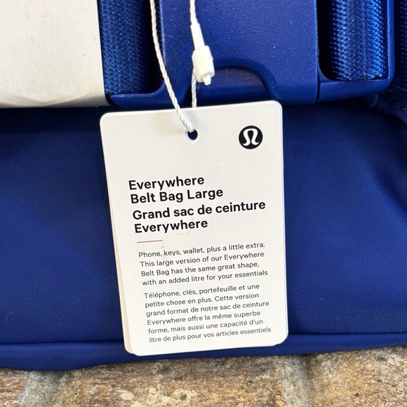 NWT Lululemon Everywhere Belt Large In Riverside/Silver - Picture 9 of 11